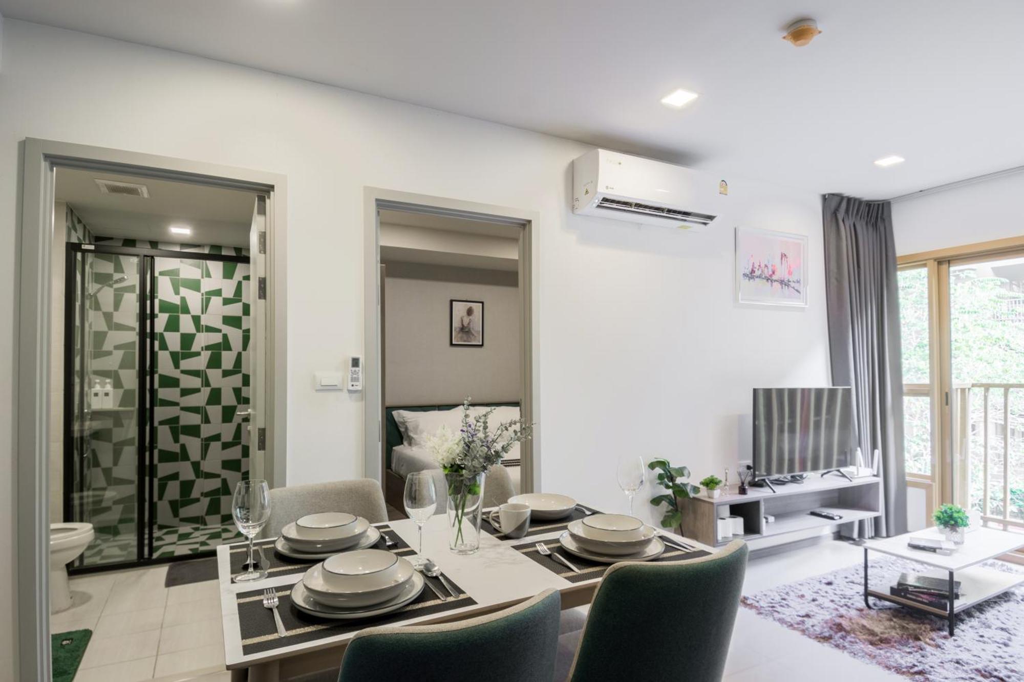 شقة Brissluxe At Bts Onnut Sukumvit 50 بانكوك المظهر الخارجي الصورة